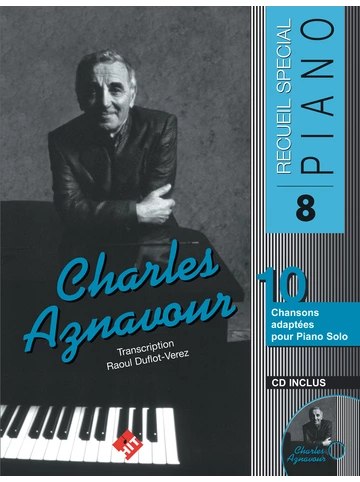 Spécial piano n°8. Charles Aznavour Visuel